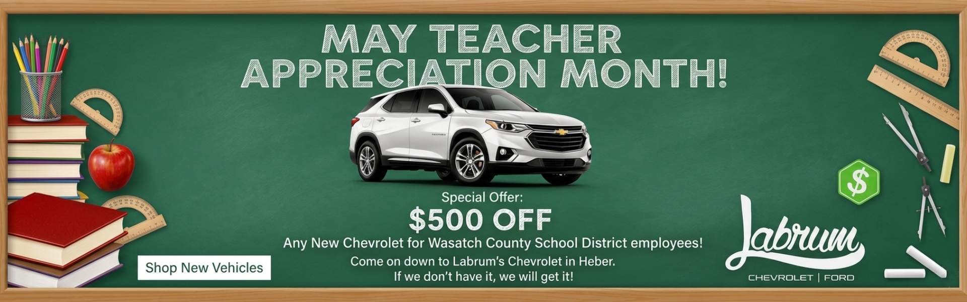 Teacher Appreciation Month